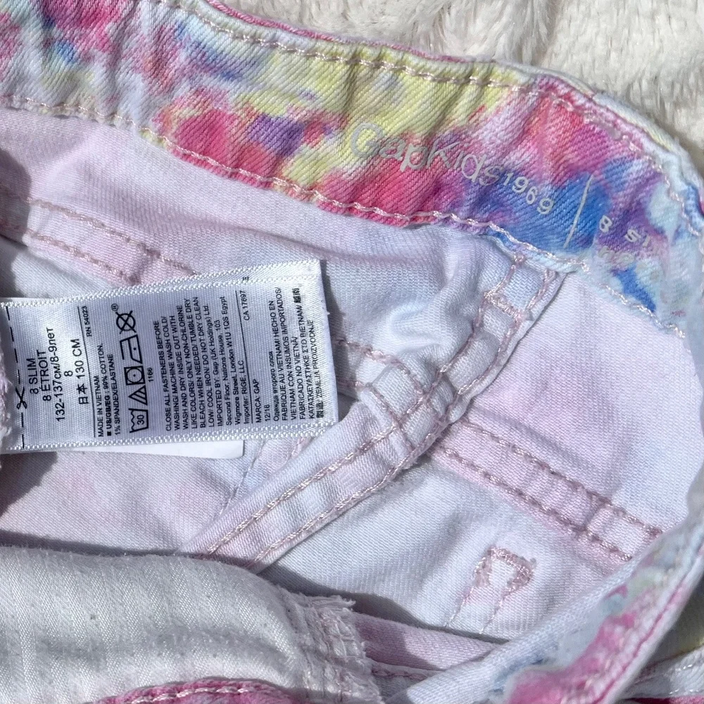 Gap Kids 1969 Tie-Died Jean Shorts - Picture 15 of 15